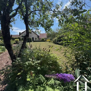 End of garden to house