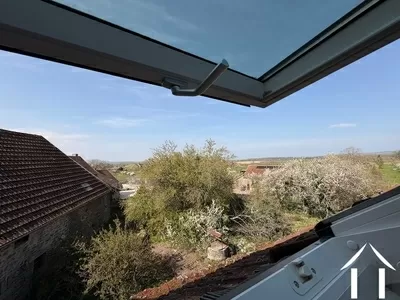 View from master bedroom roof window