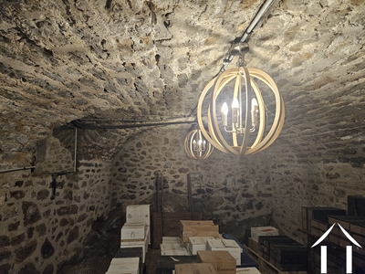 Vaulted wine cellar