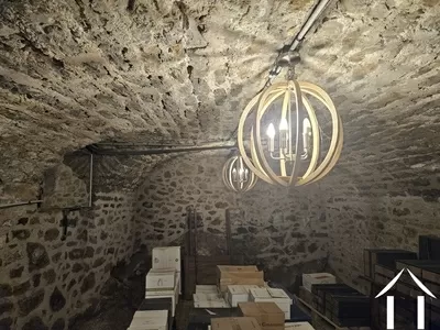 Vaulted wine cellar