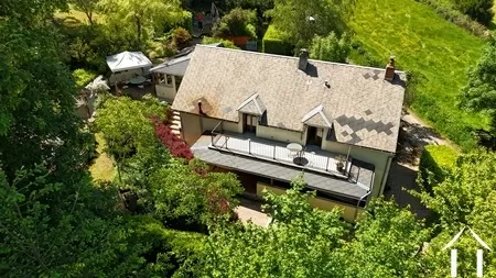 Renovated former sheepfold in a unique location in the Morvan nature park Ref # cvh5641 