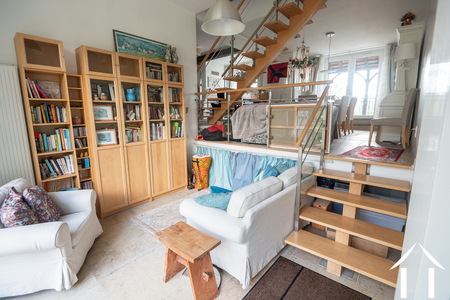 House for sale couches, burgundy, Ben5647D Image - 7