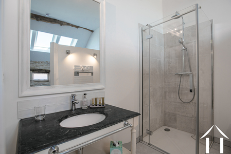 Bedroom 1 on suite shower room and toilet