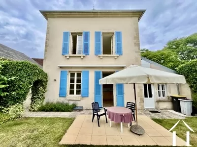 In the Heart of Historic Ancy-le-Franc, large house with garden Ref # ben5648H 