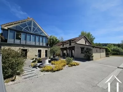 Main house and guest houses