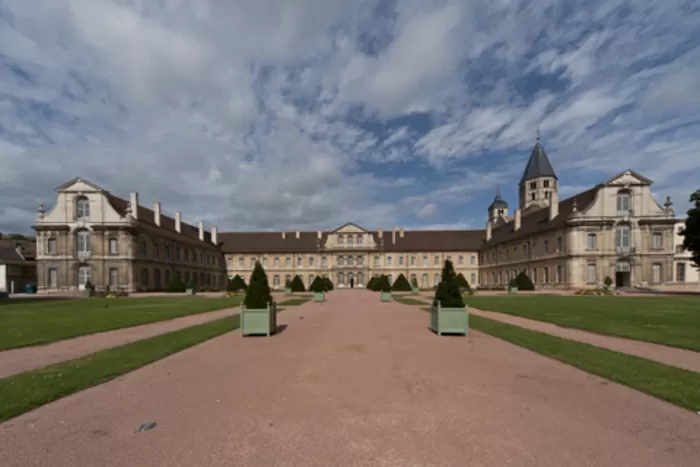 Cluny abbey and horse stables