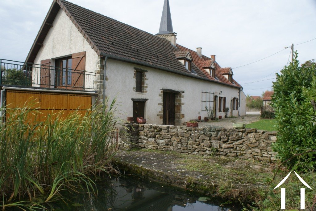 Village house for sale aubigny la ronce, burgundy 6606 France4u.eu