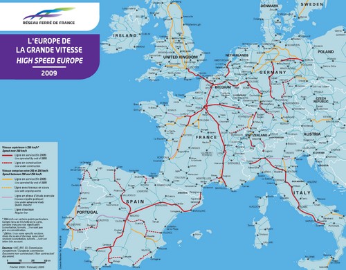Map of high speed train for PDF, click here copyrights RFF.fr Map of high speed train for PDF, click here copyrights RFF.fr