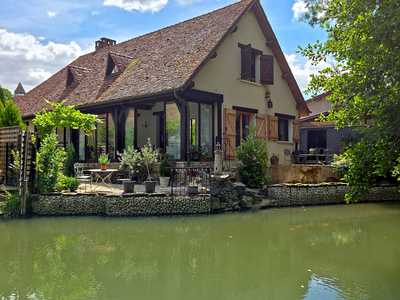 Charming Riverside House in Medieval Town